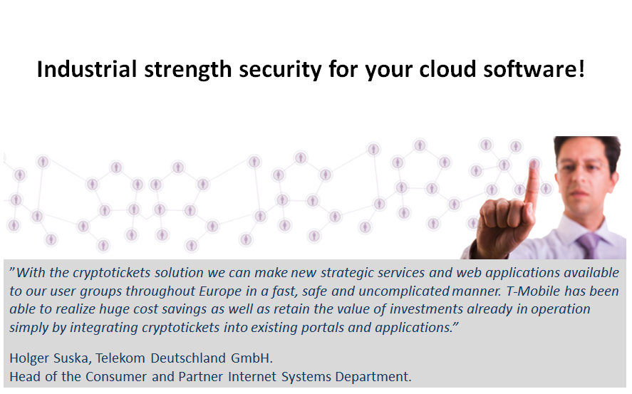 chose industrial strength security for your cloud services and applications!